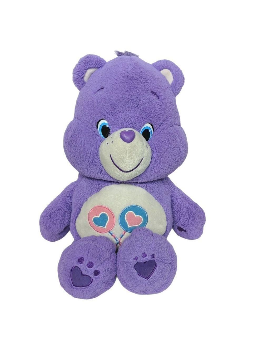 Care Bears Share Bear Purple Teddy Bear 20 Inch
